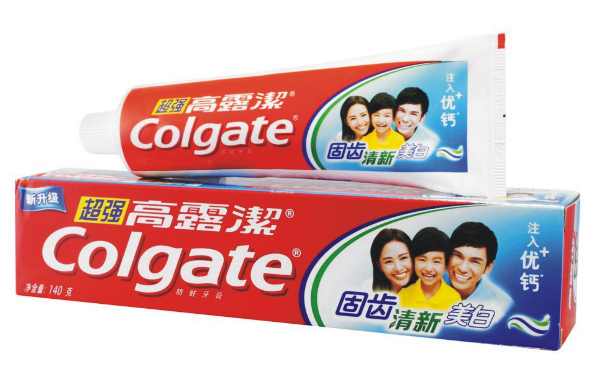 高露洁超强牙膏140克